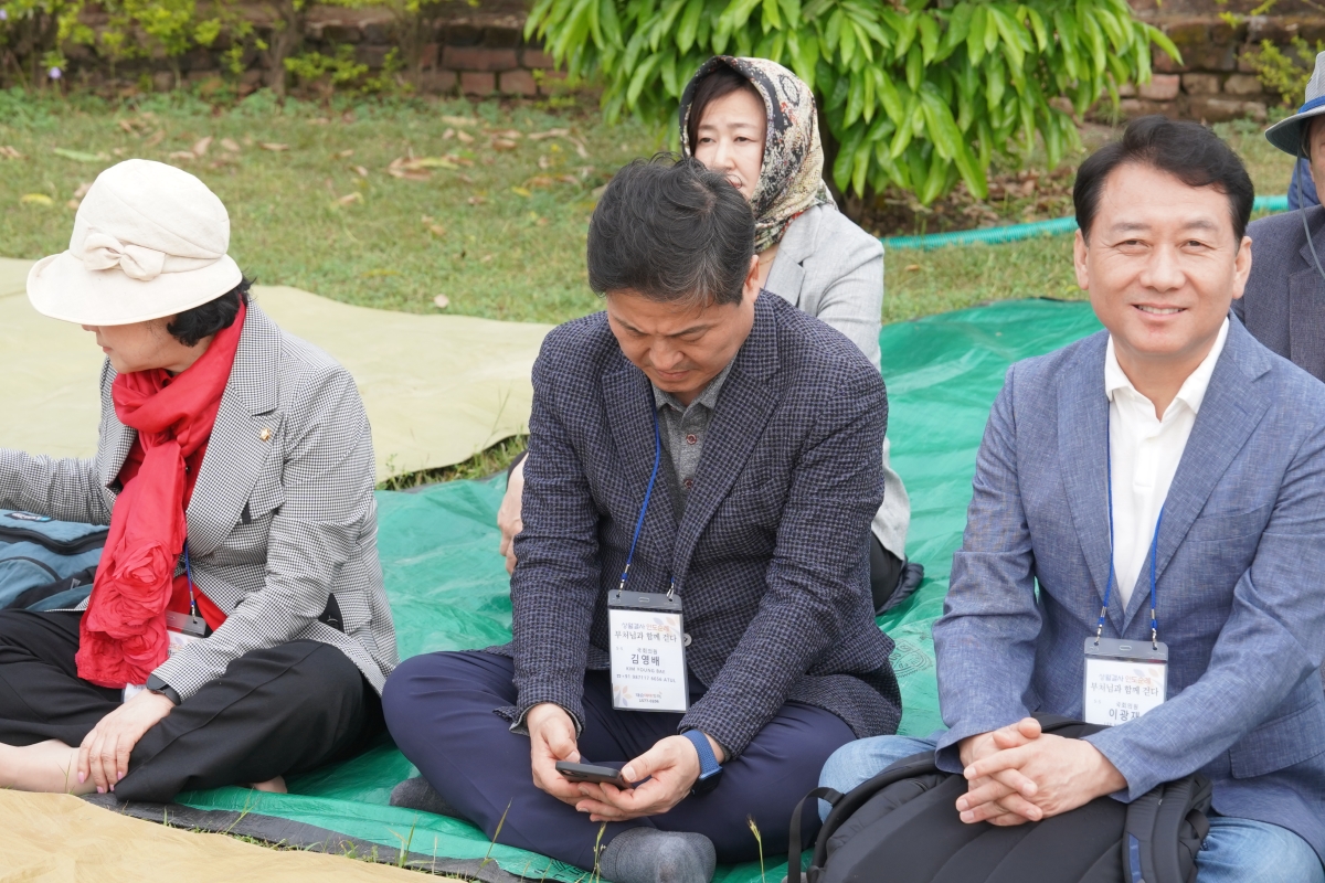 [인도순례] 20230320_순례 및 기원정사 (33)